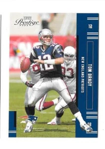 2005 PLAYOFF PRESTIGE FOOTBALL TOM BRADY #79,NEW ENGLAND PATRIOTS,FUTURE HOF  - Picture 1 of 1