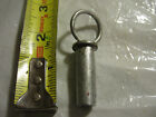 .46 1/2" 15/32 Tiny shoulder pin with welded pull  ring 1 inch grip length