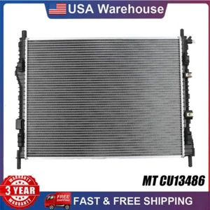 Radiator for 2015-2020 Ford Mustang GT Bullitt Base Shelby V6 V8 3.7L 5.0L 5.2L - Picture 1 of 11