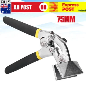 3inch/75mm Jaw Sheet Metal Bending Pliers Crimping Hand Seamer Repair Tools AU B - Picture 1 of 12