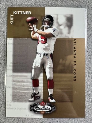 2002 Fleer Box Score Kurt Kittner Rookie Card /1500 #135 Atlanta Falcons - Image 1 of 2