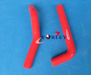 Silicone Radiator Hose FOR ATV Yamaha YFZ450 YFZ 450 2004-2008 2007 2006 05 RED - Foto 1 di 6