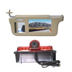 Sun Visor Rear View Monitor & Reverse Camera for Chevrolet Express / GMC Savana - Picture 1 of 8