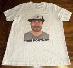 RARE Barstool Sports FREE PORTNOY Dave Disguise XL Shirt I HEART GOODELL NFL - Picture 1 of 9