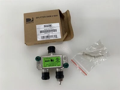 DirecTV Swim 2-Way SWM Splitter MSPLIT2R1-03 - Image 1 of 3