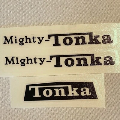 Custom Replacement Cab Decals '65-'66 #2900 Mighty Dump Tonka Truck - image 1 of 2