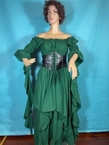 Taberna renacentista/medieval Wench talla pequeña algodón - Imagen 1 de 3