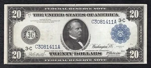 FR. 972 1914 $20 FRN FEDERAL RESERVE NOTE PHILADELPHIA, PA VERY FINE+ - Picture 1 of 2