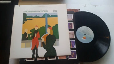 Another Green World Brian Eno ilps9351 '75 roxy music lp john cale robert fripp! - Image 1 of 3