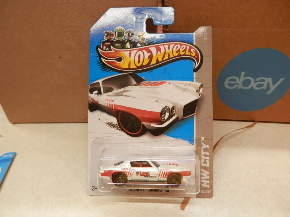 Hot Wheels ' 70 Chevy Camaro RS белый hw city n - Изображение 1 из 1