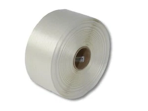 2 Rollen 19 mm x 500m HD 725 kg Textil-Umreifungsband Polyesterband Kraftband - Bild 1 von 1