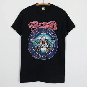 Camicia Aerosmith Pump Tour 1989 manica corta nera tutte le taglie AG942 - Foto 1 di 2