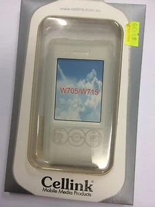 Sony Ericsson W705i,W715i Silicon Case in White SCC630. Brand New in packaging. - Picture 1 of 2