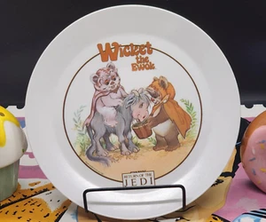 Vintage 1983 Star Wars WICKET the EWOK Melamine Deka Plate Return of the Jedi - Picture 1 of 5