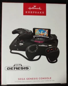 2022 Hallmark Schutzsake Ornament - Sega Genesis Konsole - Magic Light & Sound - Bild 1 von 2