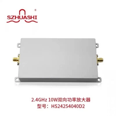 SZHUASHI New 2.4GHz 10W 40dBm Bidirectional Amplifier Signal Booster Extender - Image 1 of 3