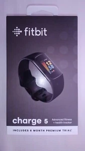 Fitbit Charge 5 Watch. Health & Fitness Activity Tracker Smartwatch. SM & LRG - Picture 1 of 3