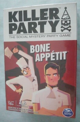 Killer Party: Social Mystery Party Game - Bone Appetit - Brand New & Sealed - Image 1 of 4