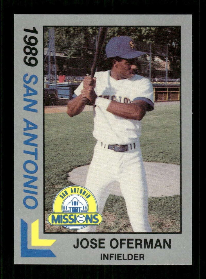 1989 Best San Antonio Missions Platinum 27 Jose Offerman /1500 sp BXCP29 - Image 1 of 2