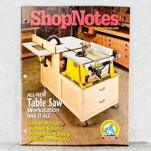 ShopNotes Magazine Vol 11 Issue 65 Table Saw Workstation - Picture 1 of 5