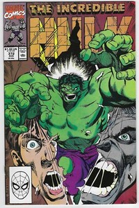 INCREDIBLE HULK 372 NM 1990 DIRECT ISSUE 1962 1st SERIES LB3