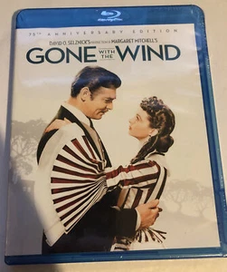 Gone with the Wind 75th Anniversary Blu-Ray + DVD NEW SEALED 4 DISC SET RARE - Picture 1 of 2