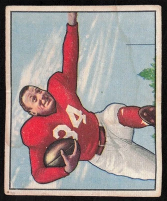 1950 Bowman #93 Marlin "Pat" Harder Chicago Cardinals Very Good 53726 - Image 1 of 2
