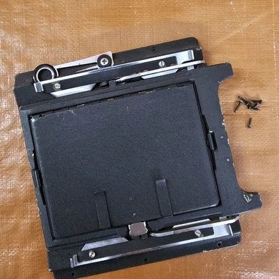 Capucha Graflex Crown Speed Graphic 4X5 Graflok Back Fresnel GG 100% completa. Foto 1 de 4