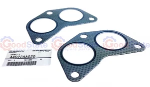 GENUINE Subaru Forester Impreza EJ20 EJ25 Exhaust Manifold Gasket Set of 2 - Picture 1 of 6
