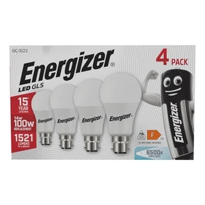 Energizer 100w Equivalent Bayonet Light Bulb - 6500k / Daylight BC/ B22 LED - Picture 1 of 5
