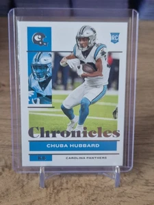 2021 Panini Chronicles Chuba Hubbard RC Carolina Panthers #15 - Bild 1 von 2