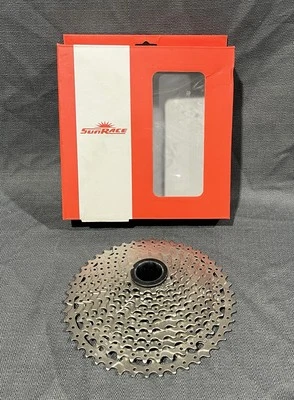 SunRace CSMS8 Wide Range Cassette Mountain Bike 11 Speed 11-46t Silver - Image 1 of 4