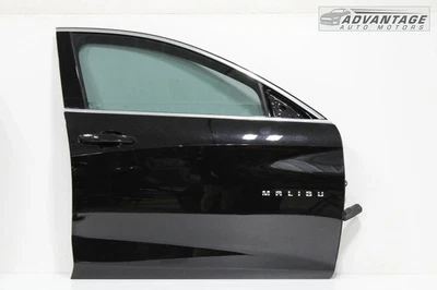 Chevy Malibu 2016-24 puerta delantera derecha carcasa negra meet hervidor metálico OEM Foto 1 de 4