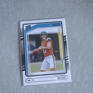 2024 Donruss Bo Nix Rated Rookie #369 Denver Broncos RC - Picture 1 of 2