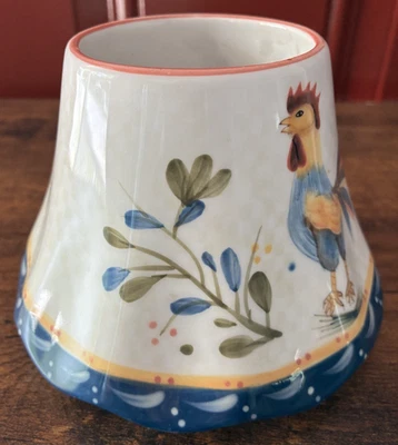 Tarro de vela pantalla de lámpara - gallo, país, granja Foto 1 de 4