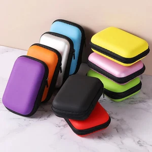 Sundries Portable Travel Storage Bag Charging Case for Earphones Package Zipper - Picture 1 of 15