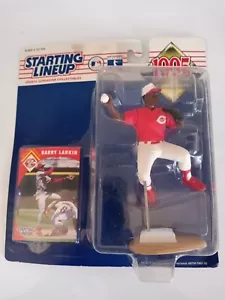 Barry Larkin Kenner Starting Lineup 1995 MLB Cincinnati Reds Rare! SLU - Picture 1 of 4