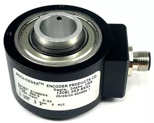 Accu-Coder - 225Q-34-100-OC-N-N-J Intermittent Thru-Bore Encoder - 3/4" - 5-Pin - Picture 1 of 6