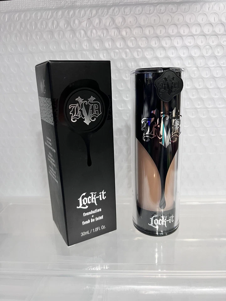 Kat Von D Lock It Foundation 24 Hour Wear-color 52 Medium Full Size