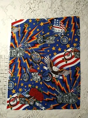 Alexander Henry BORN TO RIDE Motorcycles Choppers Flags Lightning 2002 HTF RARE - Image 1 of 3