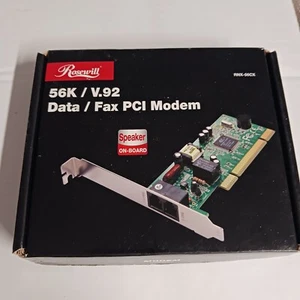 *New* Rosewill RNX-56CX 56K V.92 Software-Based Data/Fax PCI Modem Adapter Card - Picture 1 of 4