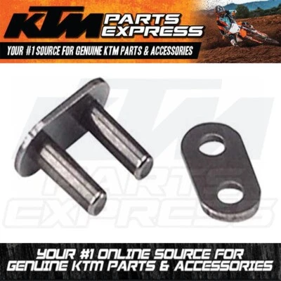 NEW KTM RIVET LINK FOR TIMING CHAIN 1999-2012 250 400 450 EXC SX SMR 59036013050 - Image 1 of 4