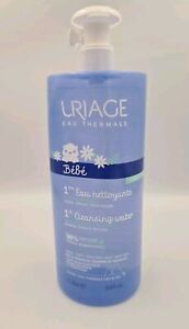 Uriage 1st Foaming and Cleansing Soap-Free Cream for Babies Face Body 1 Litre