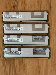 Samsung/SK Hynix 16GB 4Rx4 PC3-8500R 1066MHz ECC RDIMM Server Memory 1.35v/1.5v - Photo 1/2