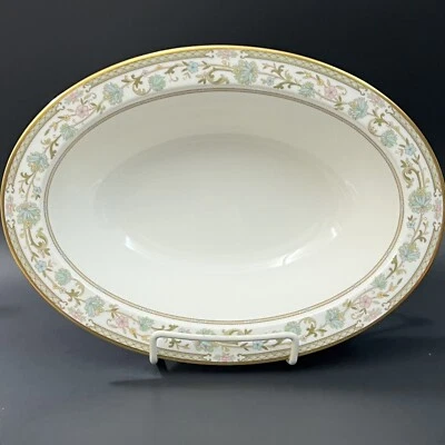 VINTAGE Noritake SAKURA Oval Vegetable Serving Bowl 11" EUC - Image 1 of 4