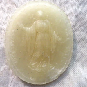 Seltene riesige Original Agnus Dei seliges Wachs Osterreliquie religiös antik - Bild 1 von 6