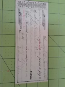 1885 Sherwood Ohio Receipt Original Antique INV-P1147 - Picture 1 of 5
