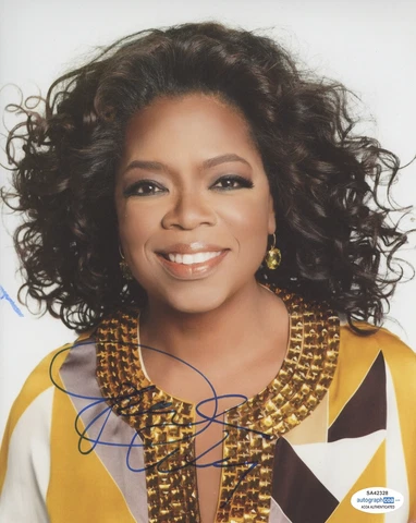 Oprah Winfrey Signed 10X8 Photo Genuine Signature AFTAL ACOA TPA (7493) Cover