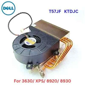 Heatsink w/ Fan for 95W 65W CPU Dell T3640 T3630 XPS 8910 8920 8930 T57JF KTDJC - Picture 1 of 4