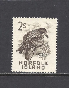 NORFOLK ISLAND SCOTT 37 MNH VF - 1961 2' SEPIA ISSUE PROVIDENCE PETREL (E) - Picture 1 of 2